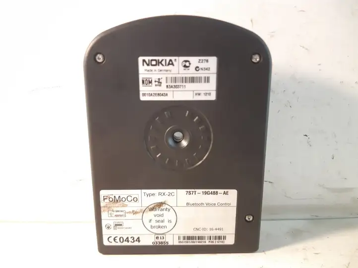 Ford S-MAX (2006 - 2010) 0010A2E8043A Микрофон (Bluetooth / телефон) — фото 3