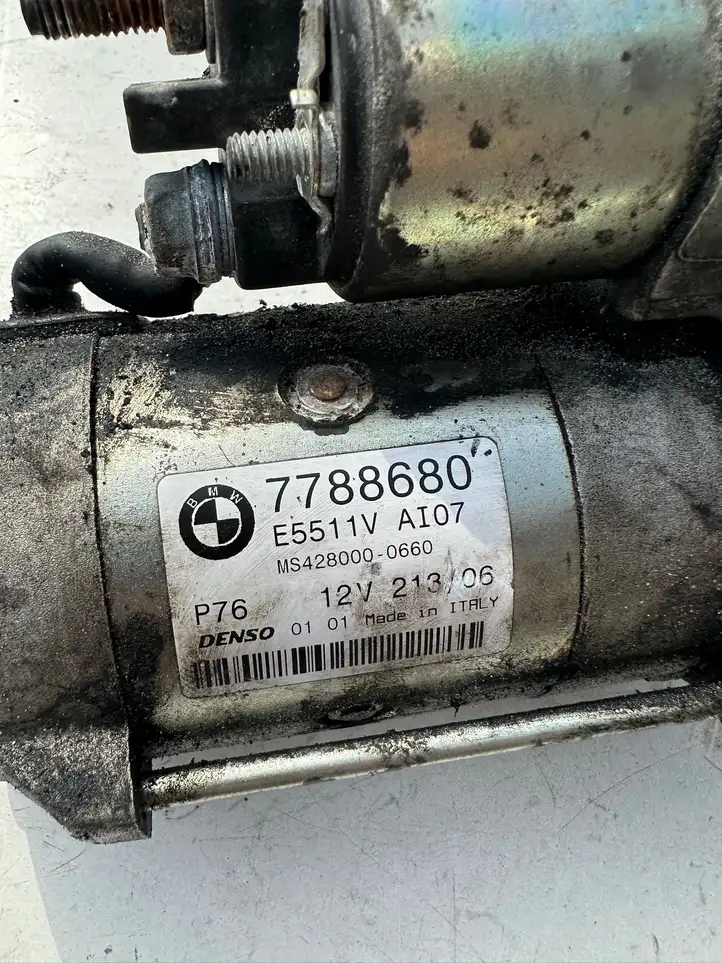 BMW 5 E60 E61 (2004 - 2010) 7788680 Стартер — фото 2
