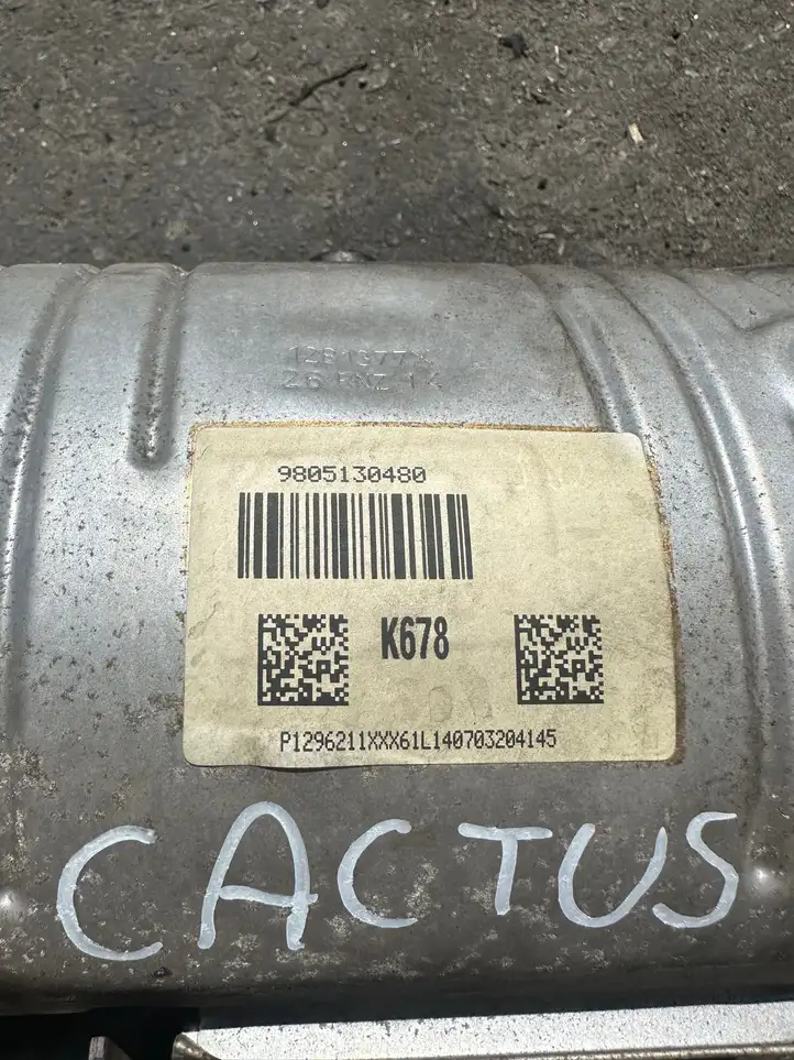 Citroen C4 Cactus (2014 - 2017) 9805130480 Катализатор / DPF / FAP — фото 1