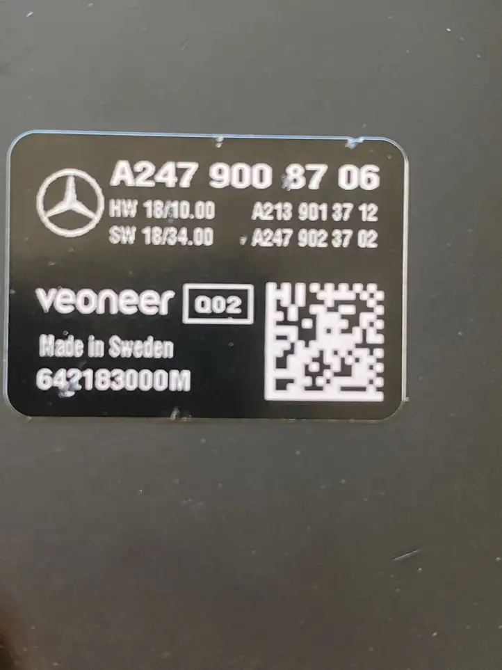 Mercedes-Benz B-class W247 (2018 - ) A2479008706 Камера в лобовом стекле — фото 1