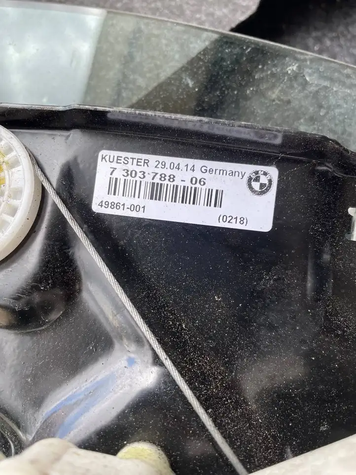 BMW 6 F12 F13 (2010 - 2018) 7303788 Заднее боковое стекло — фото 3