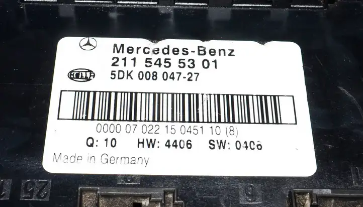 Mercedes-Benz E W211 (2002 - 2009) 2115455301 Блок предохранителей — фото 5