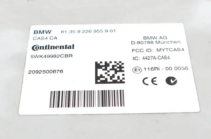 BMW 7 F01 (2008 - 2016) 7604075 Комплект системы зажигания — фото 17
