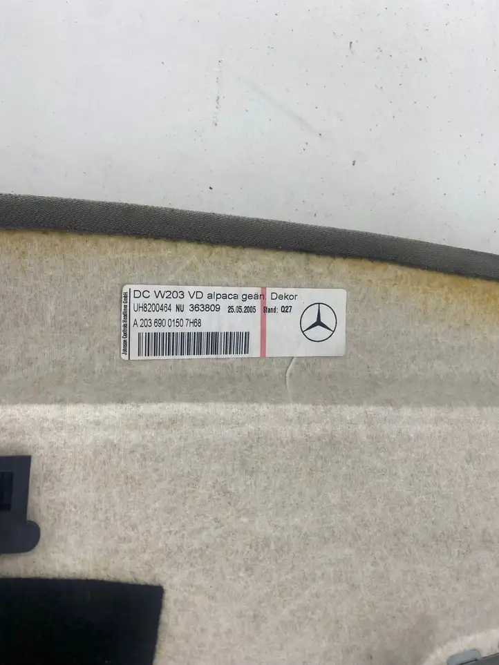 Mercedes-Benz C W203 (2000 - 2007) A2036900150 Потолочная обшивка — фото 5