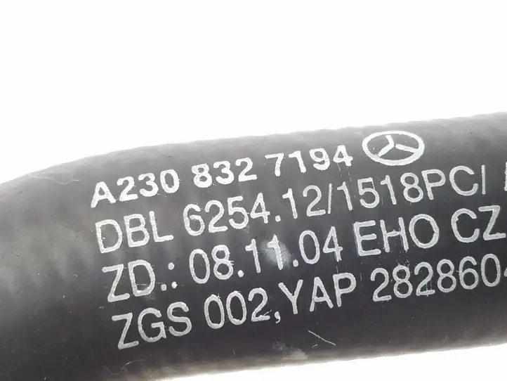 Mercedes-Benz SL R230 (2001 - 2012) A2308327194 Трубка подачи воздуха — фото 2