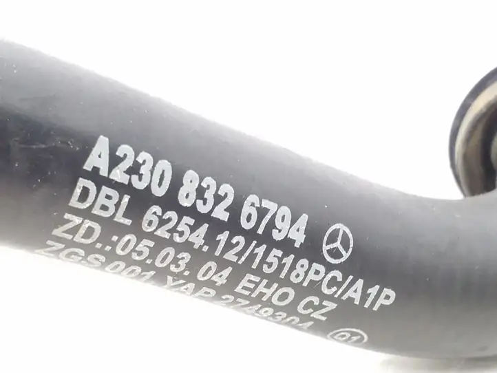 Mercedes-Benz SL R230 (2001 - 2012) A2308326794 Трубка подачи воздуха — фото 3