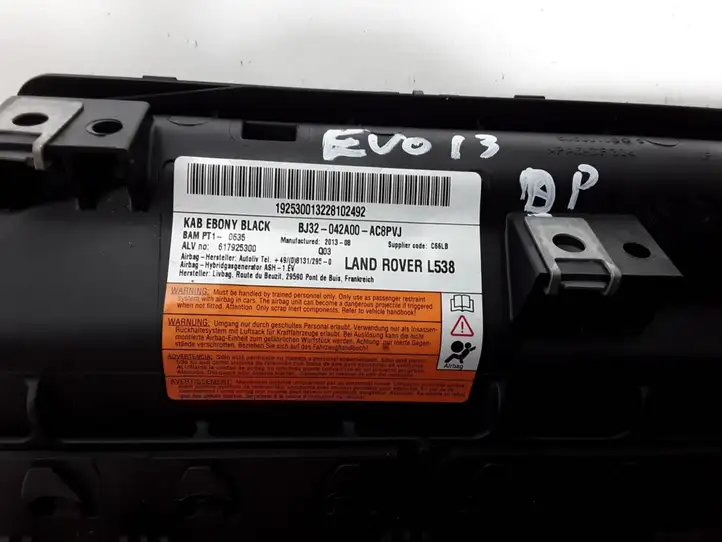 Land Rover Evoque I (2011 - 2015) BJ32042A00AC8PVJ Коленная подушка безопасности — фото 3