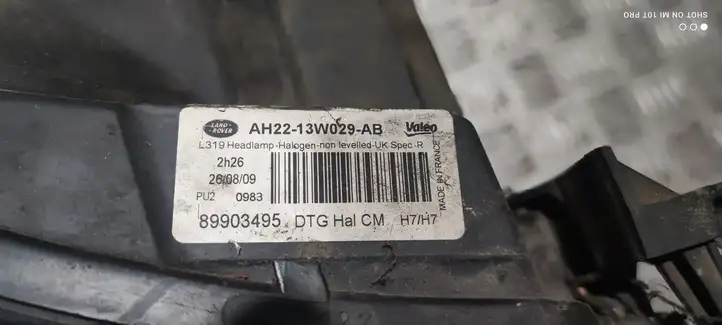 Land Rover Discovery 4 - LR4 (2009 - 2013) AH2213W029AB Передняя фара — фото 2