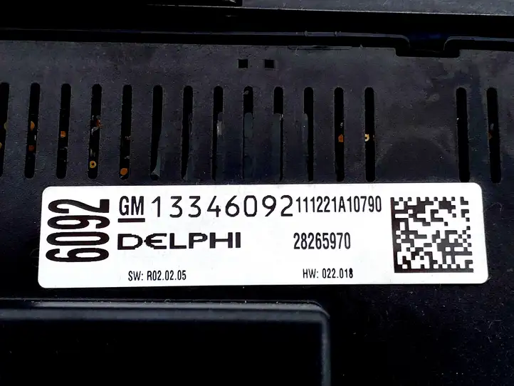 Opel Meriva B (2010 - 2014) 13346092 Управление климат контролем — фото 6
