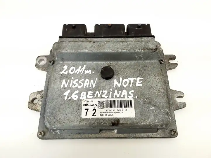 Nissan Note (E11) (2006 - 2014) A56F03 Блок управления двигателем (ЭБУ) — фото 1