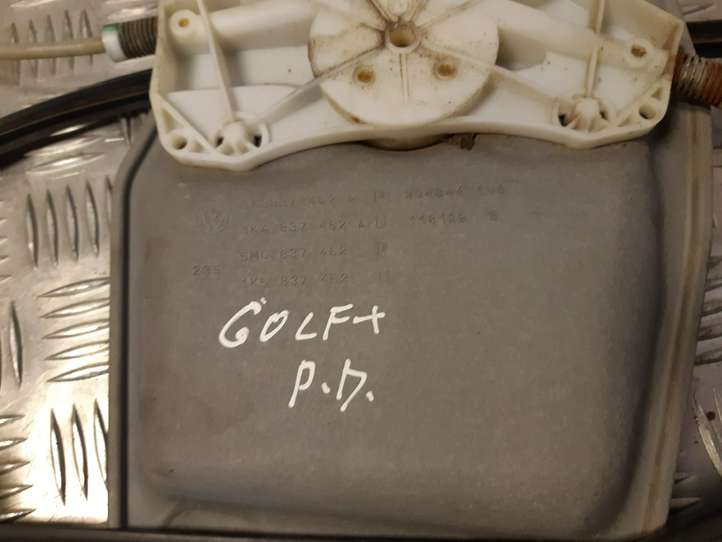 Volkswagen Golf Plus (2004 - 2008)  994844 Механизм для электрического подъема окон передней двери (без двигателя)