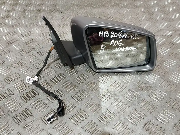 Mercedes-Benz C W204 (2007 - 2014) A2048107293 Боковое зеркало с электроприводом — фото 1