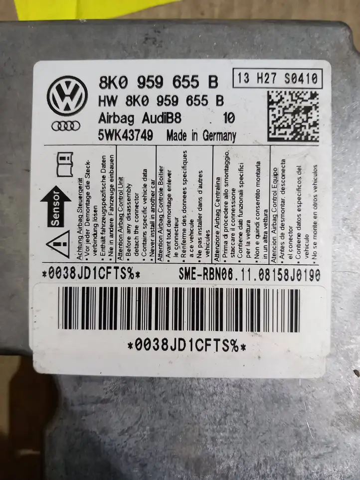 Audi A4 S4 B8 8K (2007 - 2011) 8K0959655B Левый жгут проводов салона — фото 17