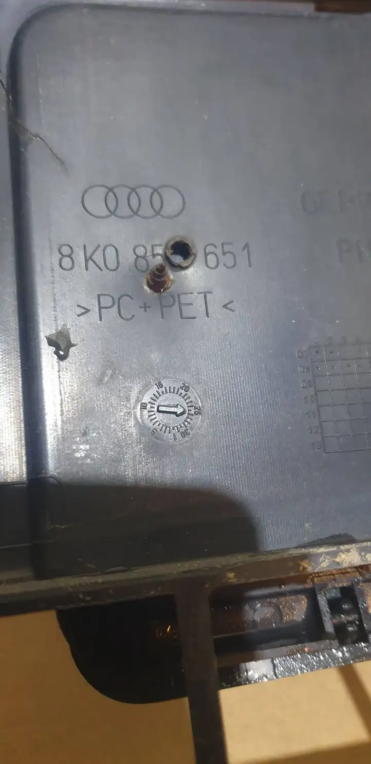 Audi A4 S4 B8 8K (2007 - 2011) 8K0853651 Передняя решетка — фото 2