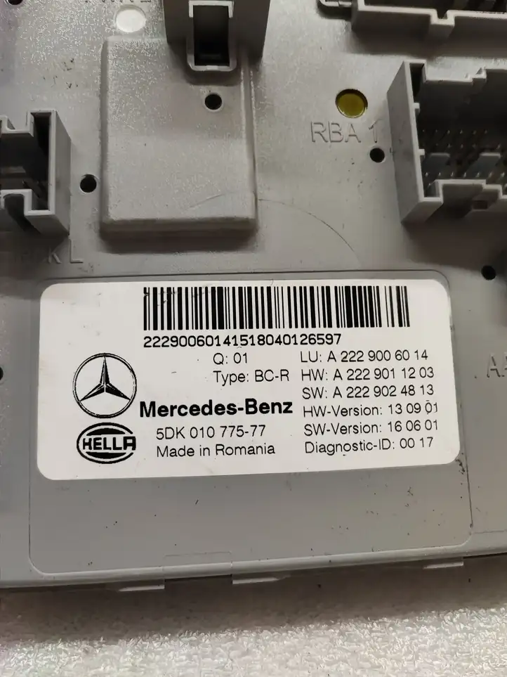 Mercedes-Benz GLC X253/C253 (2015 - ) A2229006014 Модуль комфорта — фото 4