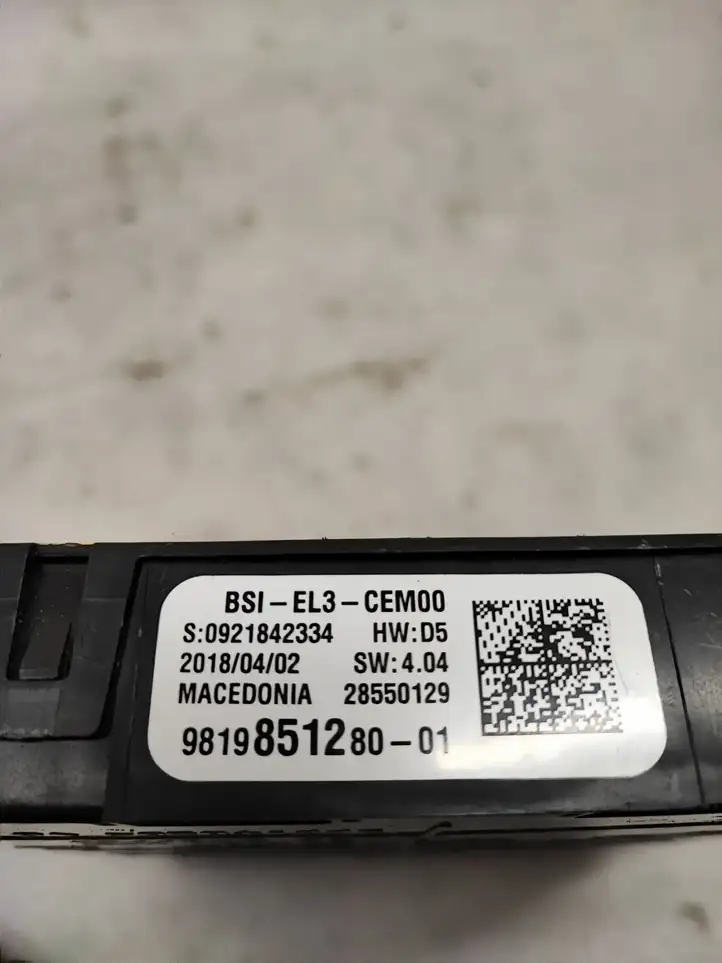 Citroen C4 Cactus (2014 - 2017) 9819851280 Блок предохранителей — фото 5
