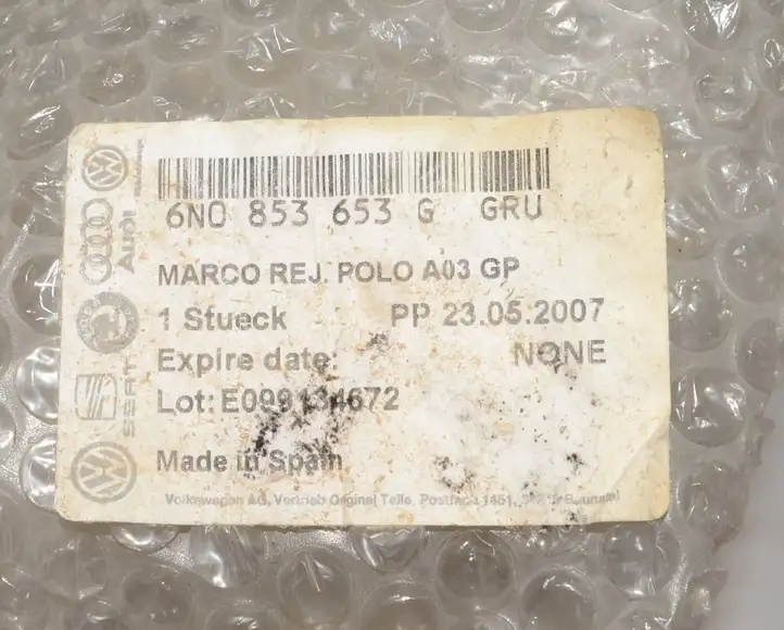 Volkswagen Polo III 6N 6N2 6NF (1994 - 2001) 6N0853653G Передняя решетка — фото 4