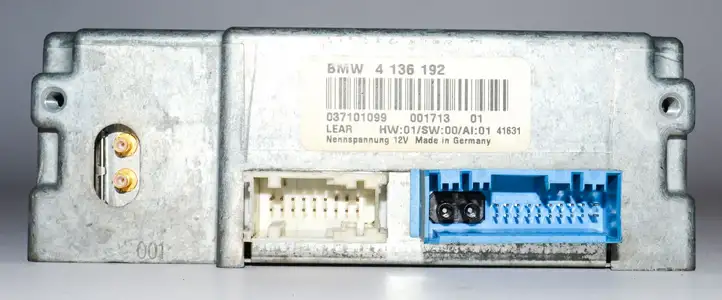 BMW 5 E60 E61 (2004 - 2010) 4136192 Модуль управления видео — фото 3