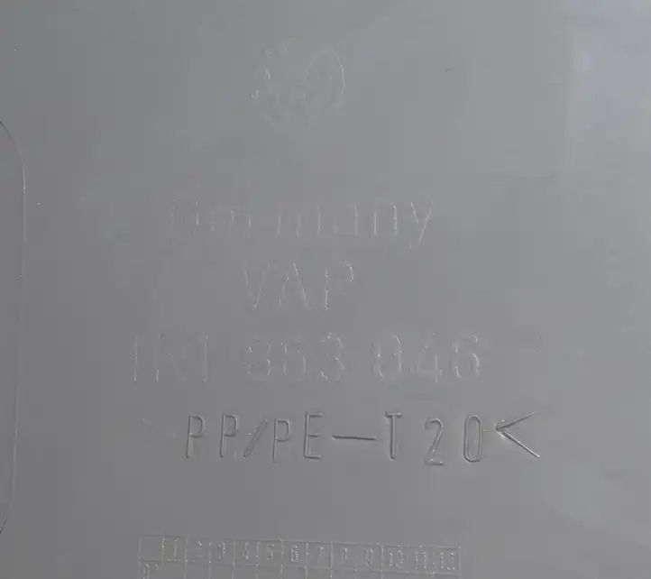 Volkswagen Golf VI (2009 - 2013) 1K1863046 Прочие детали салона — фото 4