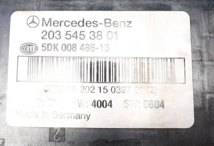 Mercedes-Benz C W203 (2000 - 2007) 2035453801 Блок предохранителей — фото 2