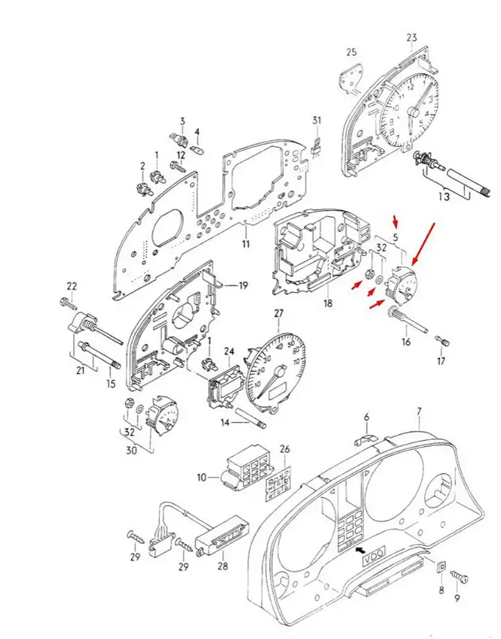 BMW X3 F25 (2010 - 2017) 92322019 Блок кнопок стеклоподъемников — фото 7