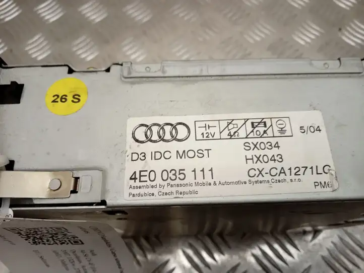 Audi A6 S6 C6 4F (2004 - 2008) 4E0035111 CD/DVD чейнджер — фото 4