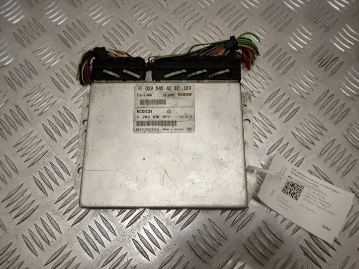 Mercedes-Benz A W168 (1997 - 2004) 0295454232 Блок управления ESP — фото 1