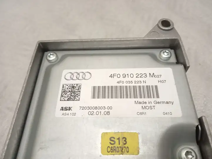 Audi A6 S6 C6 4F (2004 - 2008) 4F0910223M Усилитель звука — фото 4