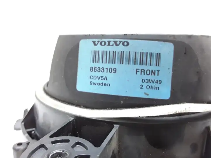Volvo XC90 (2002 - 2006)  8633109 Громкоговоритель (громкоговорители) в передних дверях