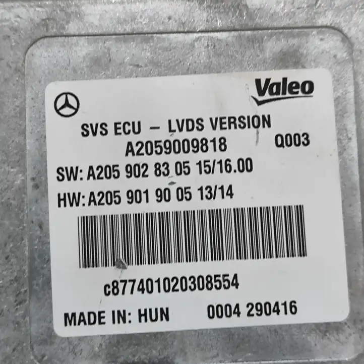 Mercedes-Benz Vito W447 (2014 - ) A2059009818 Модуль управления видео — фото 7