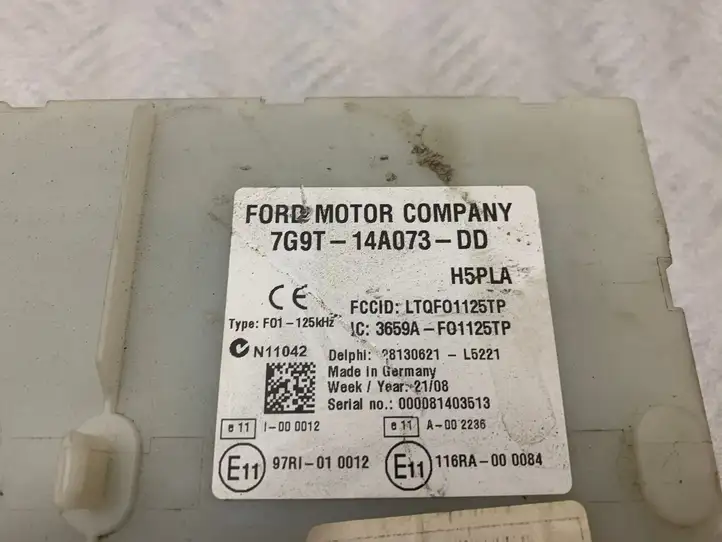 Ford Mondeo MK IV (2007 - 2014) 7G9T14A073DD Модуль комфорта — фото 3