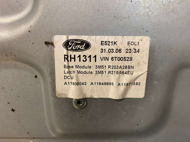Ford Focus C-MAX (2003 - 2010)  RH994757106 Механизм для электрического подъема окон передней двери (без двигателя)