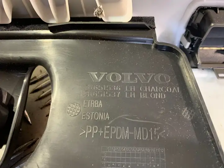 Volvo XC90 (2014 - 2019) 31651528 Нижняя обшивка стойки B — фото 2