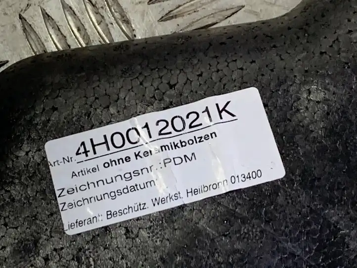 Audi A8 S8 D4 4H (2010 - 2014) 4H0864501F Обшивка ниши запасного колеса — фото 2