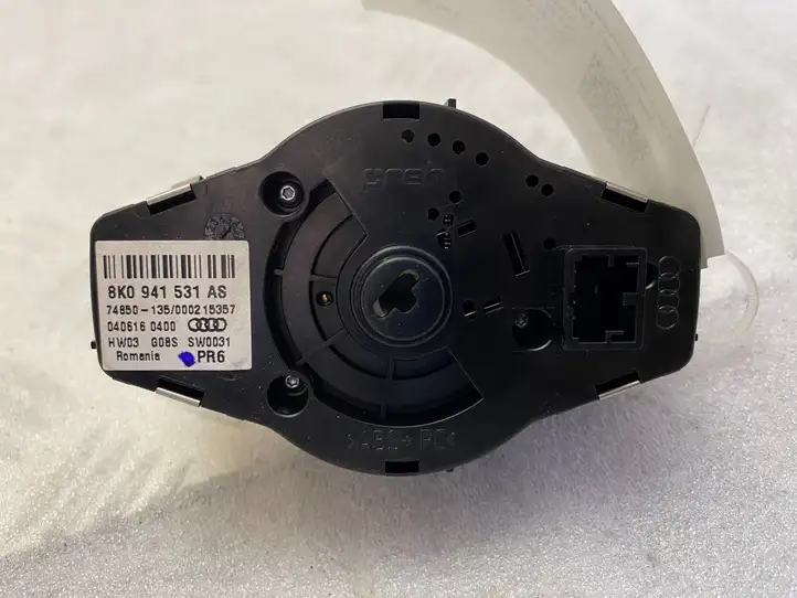 Audi A5 8T 8F (2011 - 2016) 8K0941531AS Включатель фонарей — фото 2