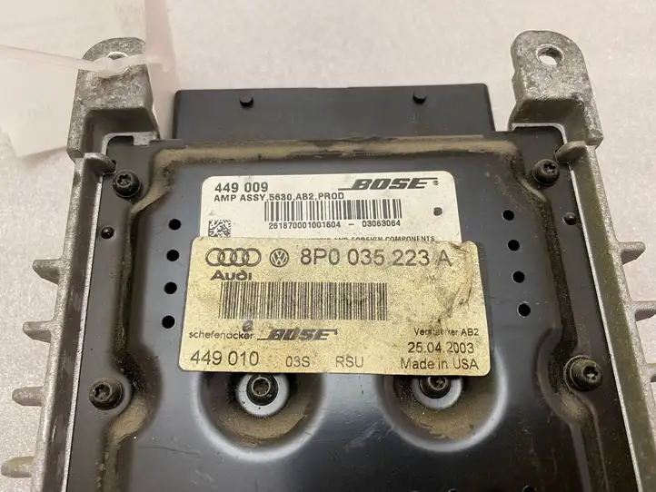 Audi A3/S3 8P (2008 - 2013) 8P0035223A Усилитель звука — фото 2