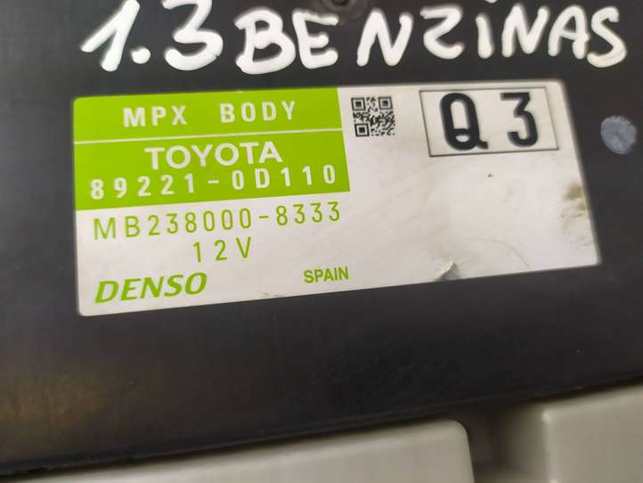 Toyota Yaris (2009 - 2012)  892210D110 Модуль кузова