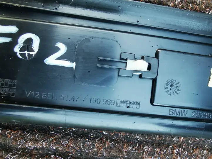 BMW 7 F01 (2008 - 2016) 7190969 Внутренняя отделка переднего порога — фото 4