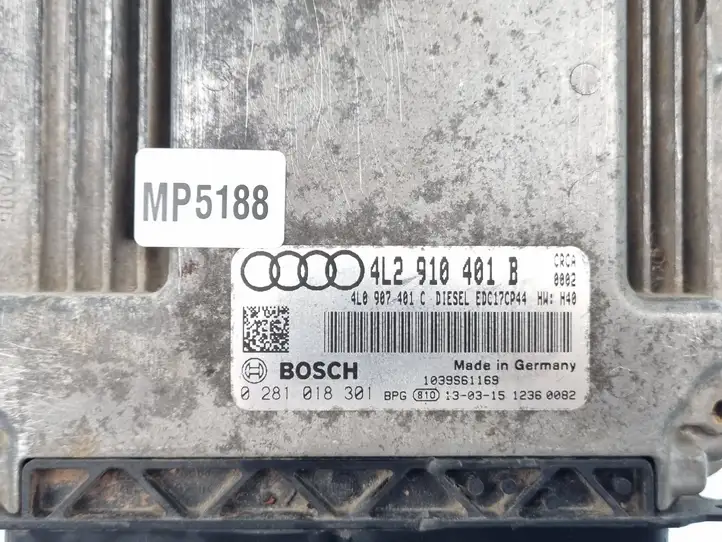 Audi Q7 4L (2009 - 2015) 4L2910401B Блок управления двигателем (ЭБУ) — фото 4
