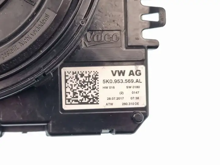 Skoda Octavia Mk3 (5E) (2013 - 2019) 5K0953569AL Контактное кольцо SRS — фото 4