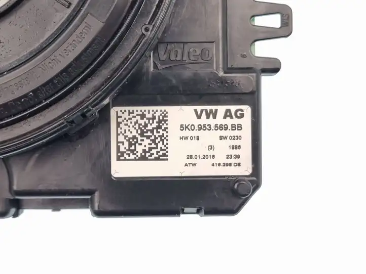 Audi A1 (2010 - 2014) 5K0953569BB Контактное кольцо SRS — фото 4
