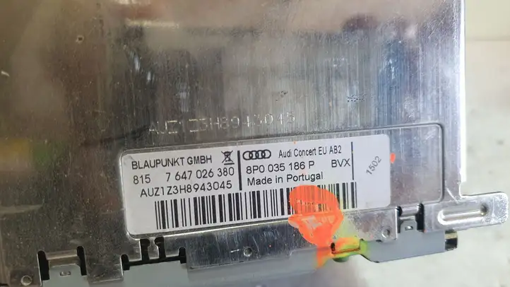 Audi A3/S3 8P (2004 - 2008) 8P0035186P Магнитола / мультимедийная система — фото 3