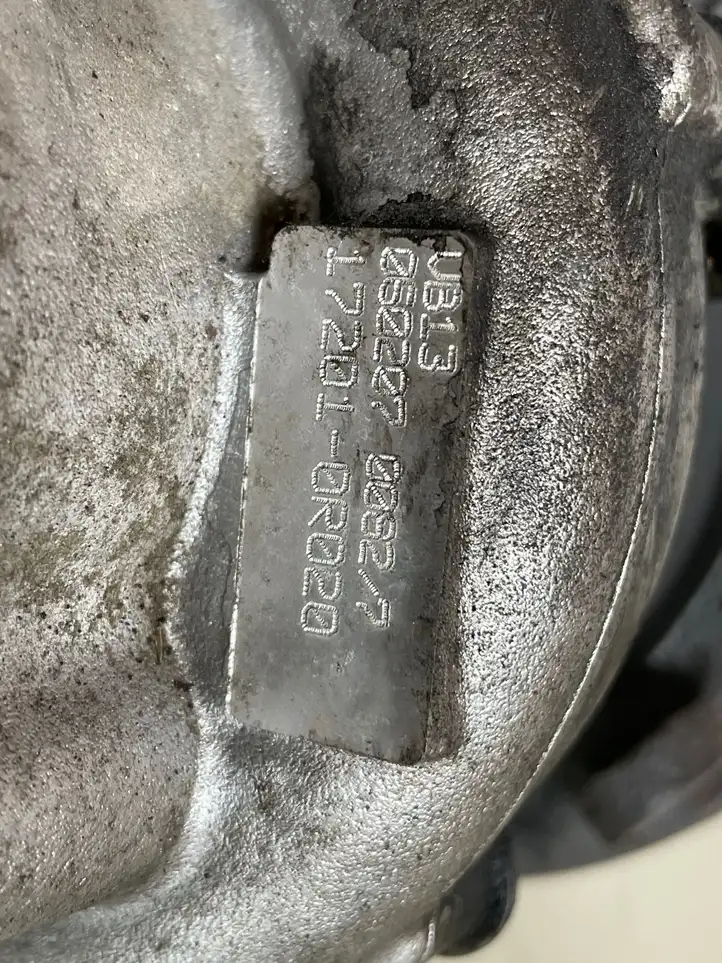 Toyota Corolla Verso AR10 (2004 - 2009) 172010R020 Турбина — фото 4