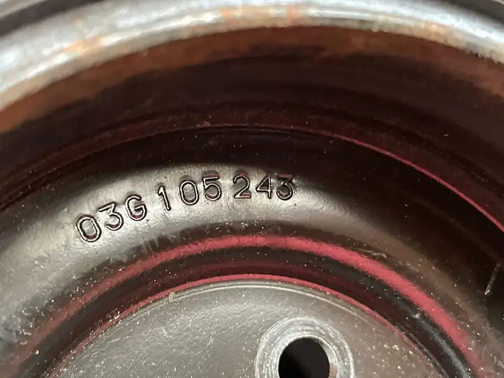 Audi A3/S3 8P (2003 - 2005) 03G105243 Шкив коленчатого вала — фото 3