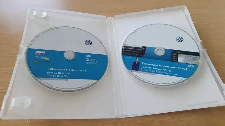 Volkswagen PASSAT B6 (2005 - 2010) 1T0919859 Навигационные карты CD/DVD — фото 2