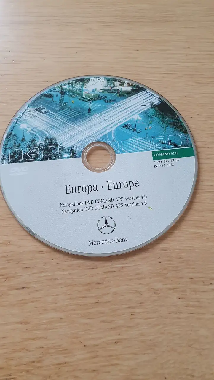 Mercedes-Benz E W211 (2002 - 2009) A2118276759 Навигационные карты CD/DVD — фото 1