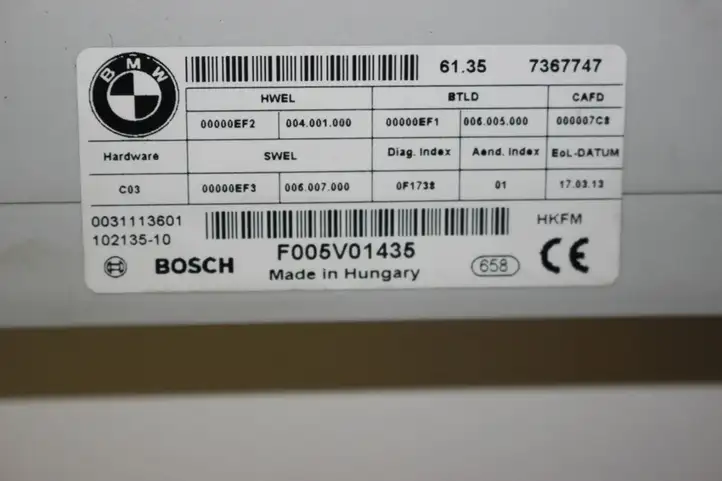 BMW 3 F30 F35 F31 (2012 - 2018) 7367747 Прочие блоки управления — фото 3