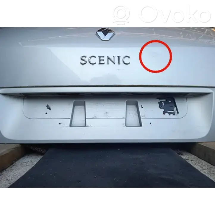Renault Scenic II - Grand scenic II (2006 - 2009) Крышка багажника — фото 2