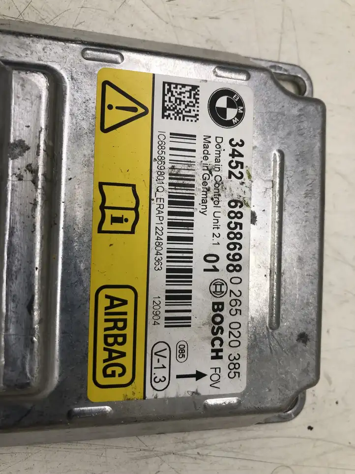 BMW 3 F30 F35 F31 (2012 - 2018) 34526858698 Блок управления SRS — фото 4