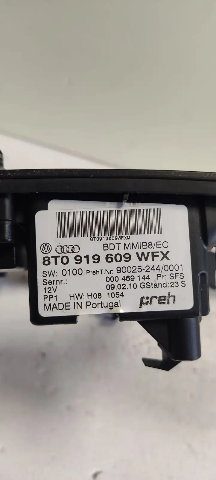 Audi A4 S4 B8 8K (2007 - 2011) 8T0919609 Контроллер мультимедийной системы — фото 2
